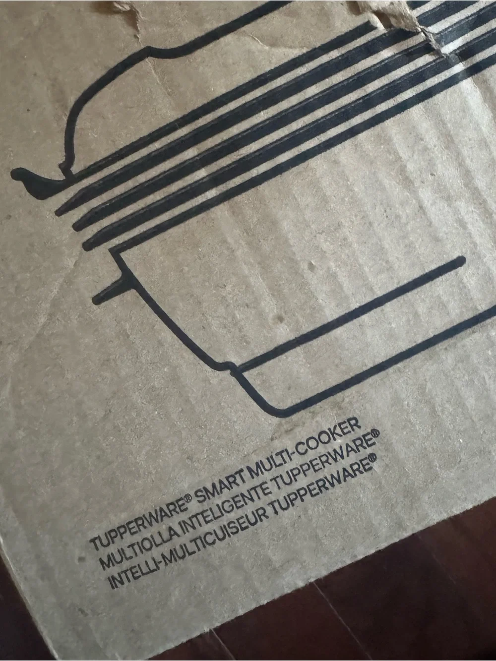 Tupperware Blue and White Multi Smart Cooker/Steamer